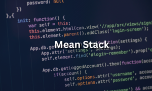 Mean Stack